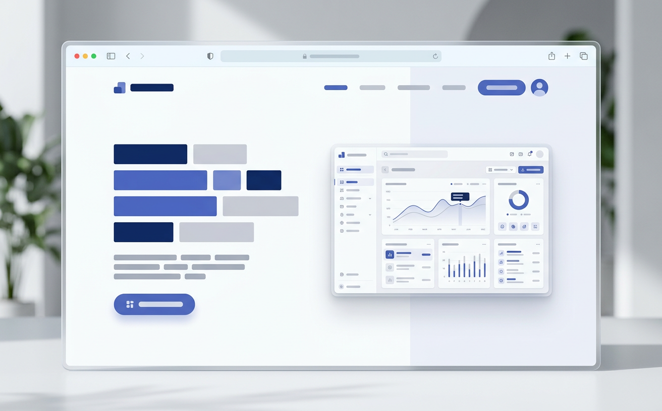 Marketing site design